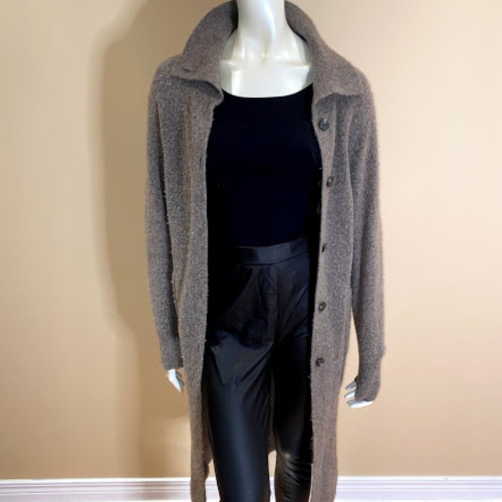 Babaton Grey Wool Coat